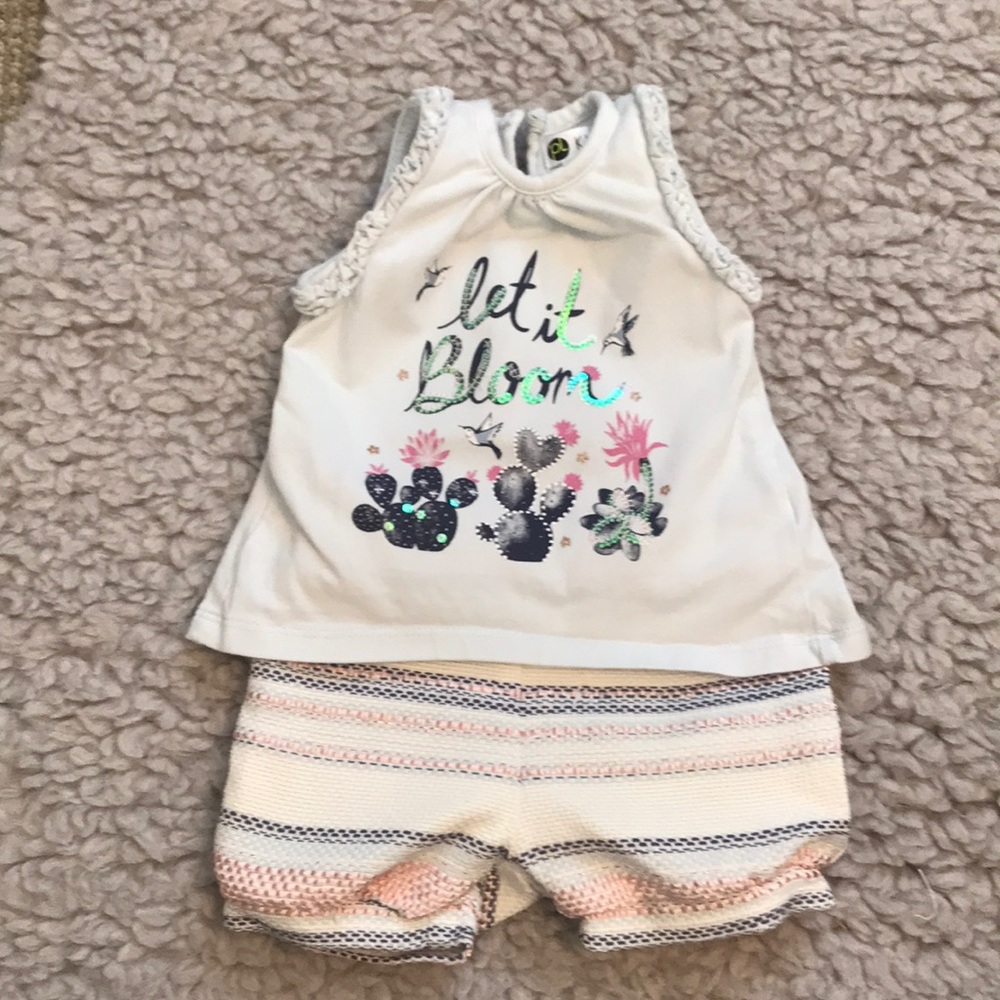 PL KIDS - Shirt & Short Set - Let it Bloom 🌸🌺